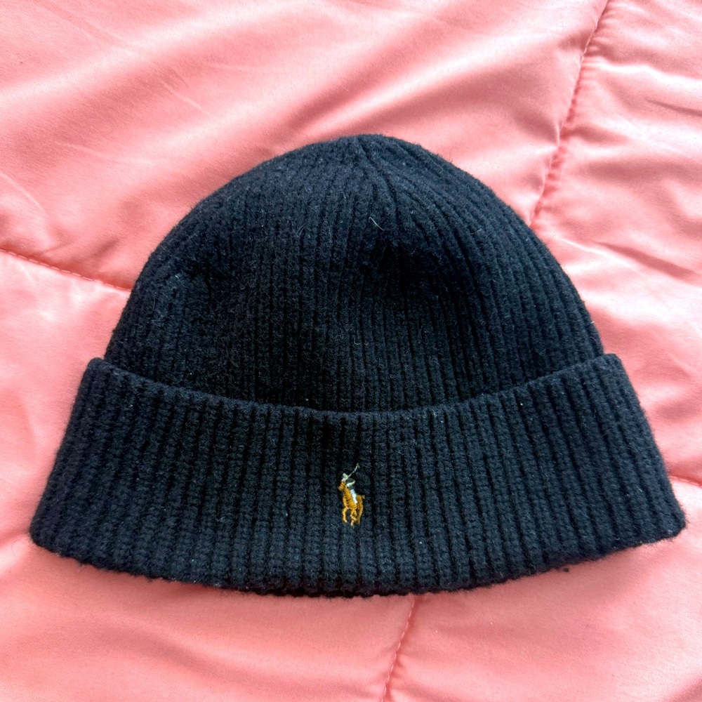 Polo by Ralph Lauren Black Knit Beanie
Kids
